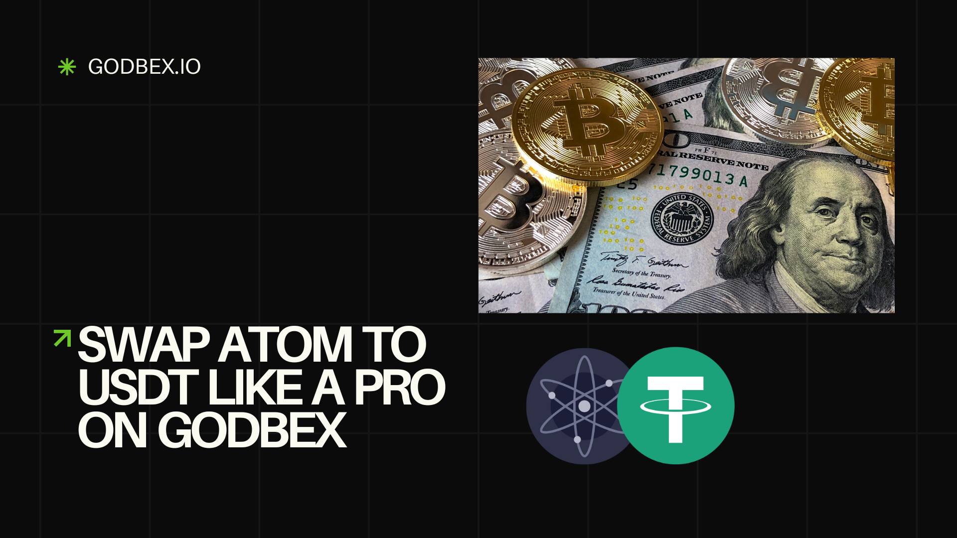 Swap ATOM to USDT Like a Pro on Godbex