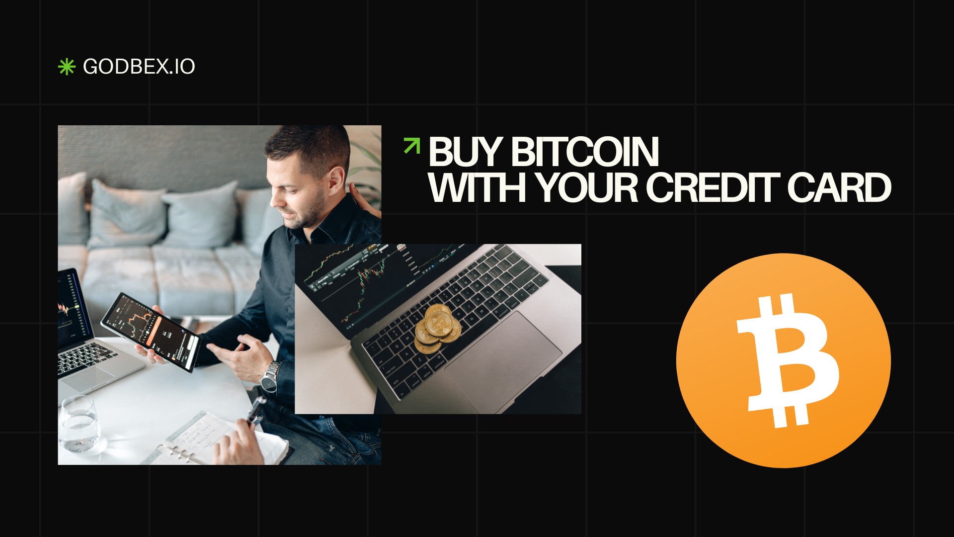 Buy Bitcoin With Your Credit Card on Godbex