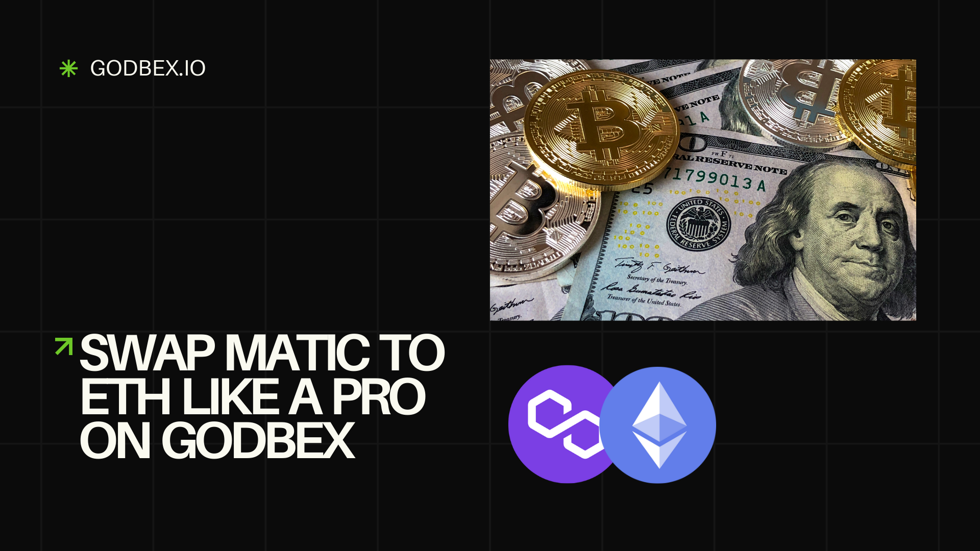Swap MATIC to ETH Like a Pro on Godbex