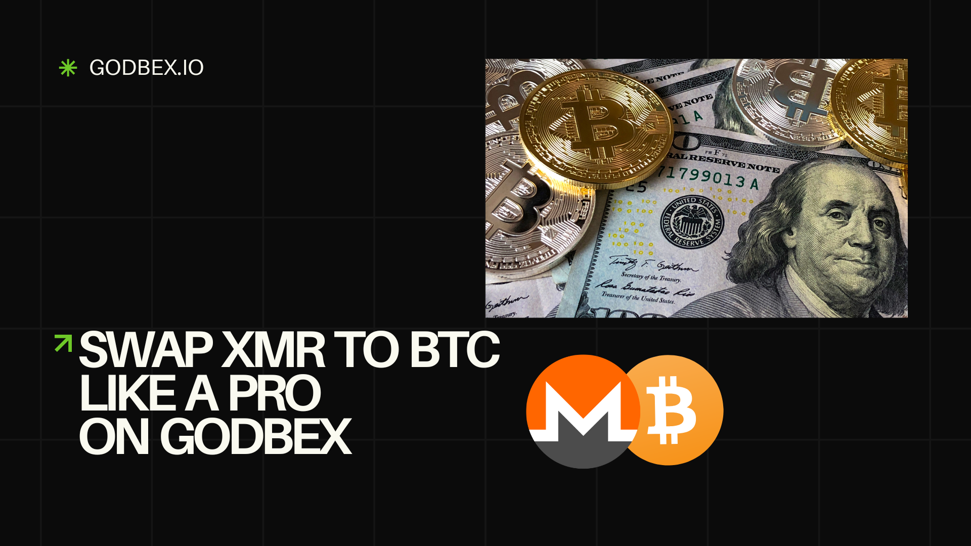 Swap XMR to BTC Like a Pro on Godbex