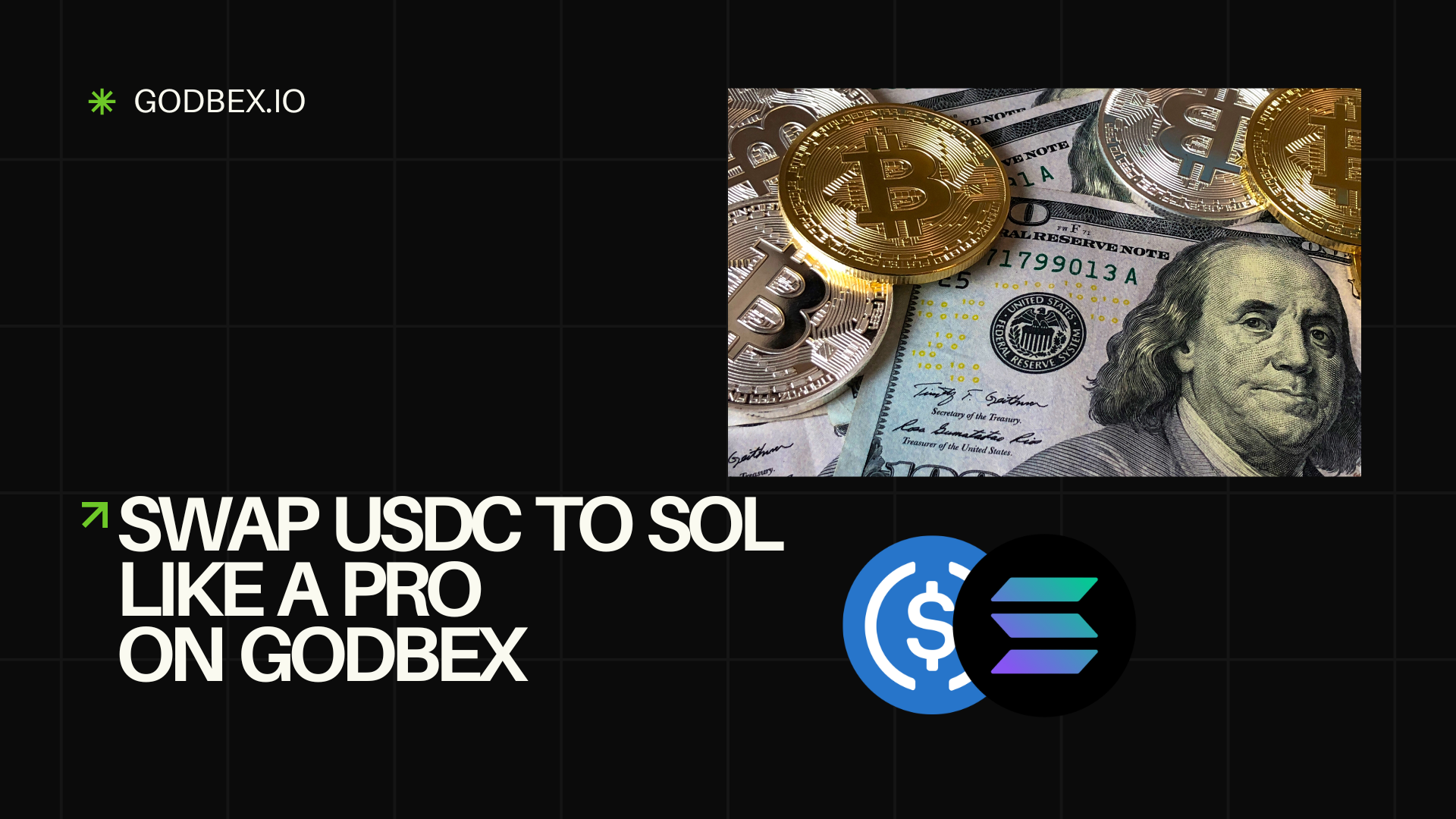 Swap USDC to SOL Like a Pro on Godbex